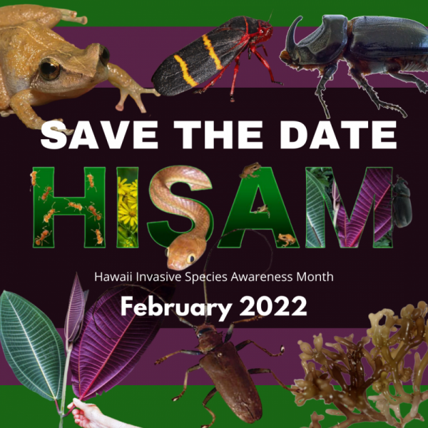 HISAM 2022 – Hawaii Invasive Species Awareness Month